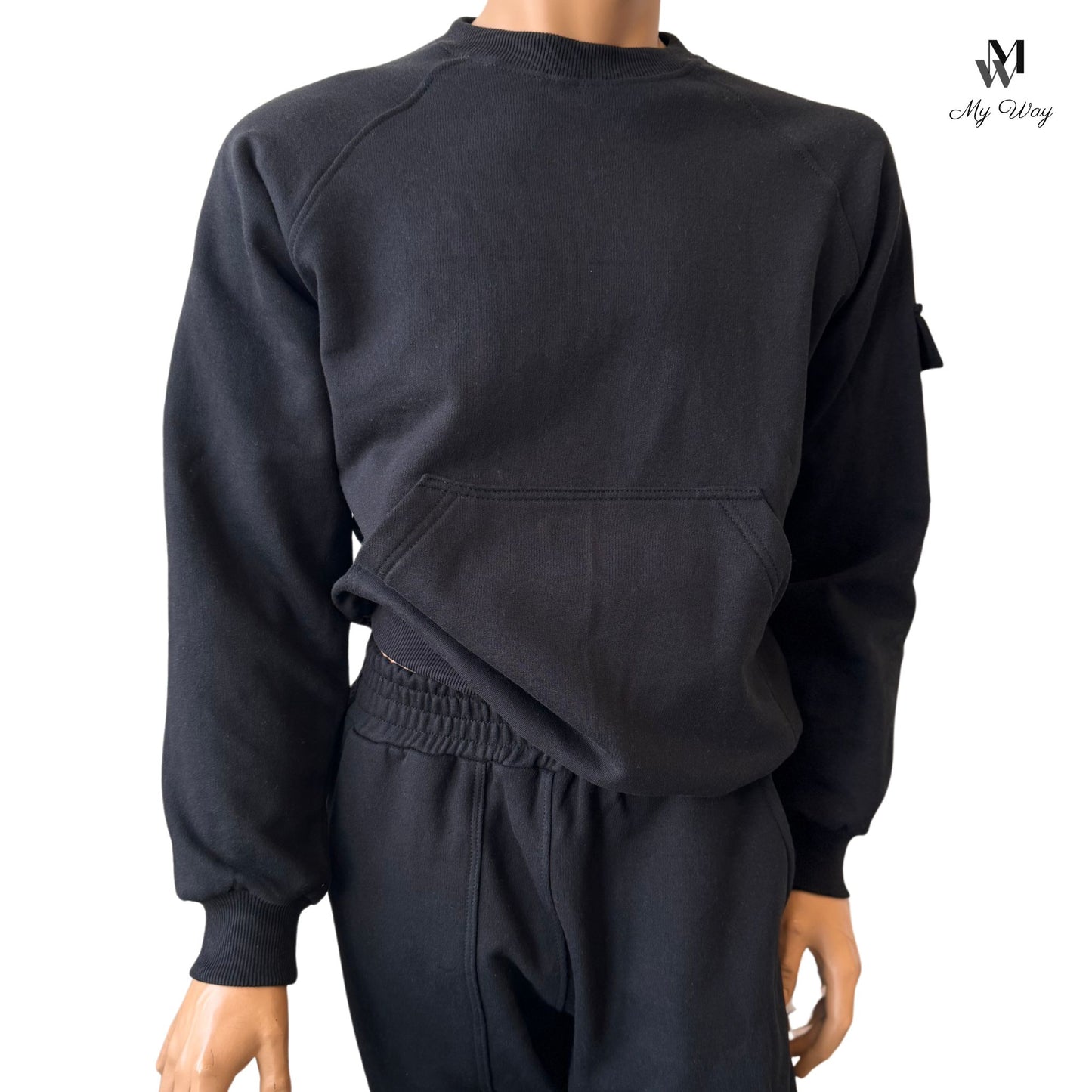Sweatshirt Herren jogginganzug oberteil