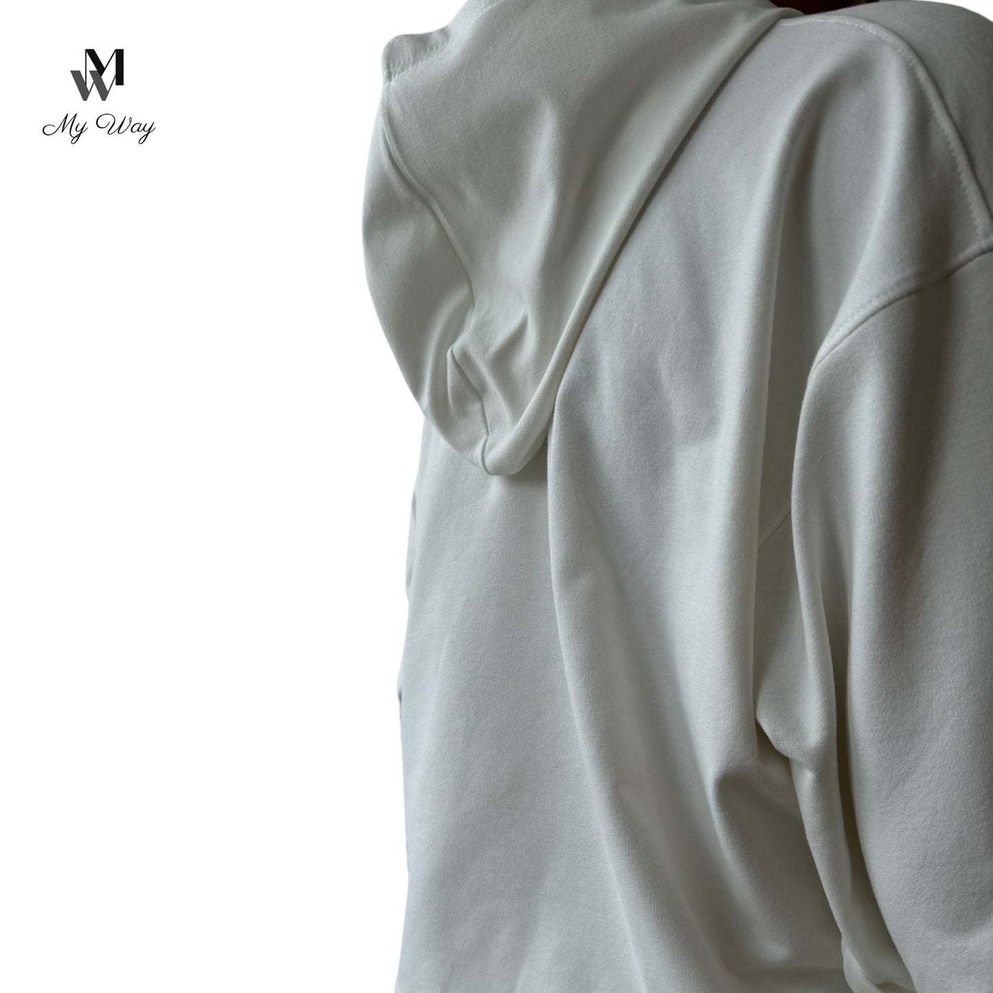 Trainingsanzug Damen Off-White – Hoodie & Sweatpants mit Seitentaschen | Handgemacht aus Hamburg