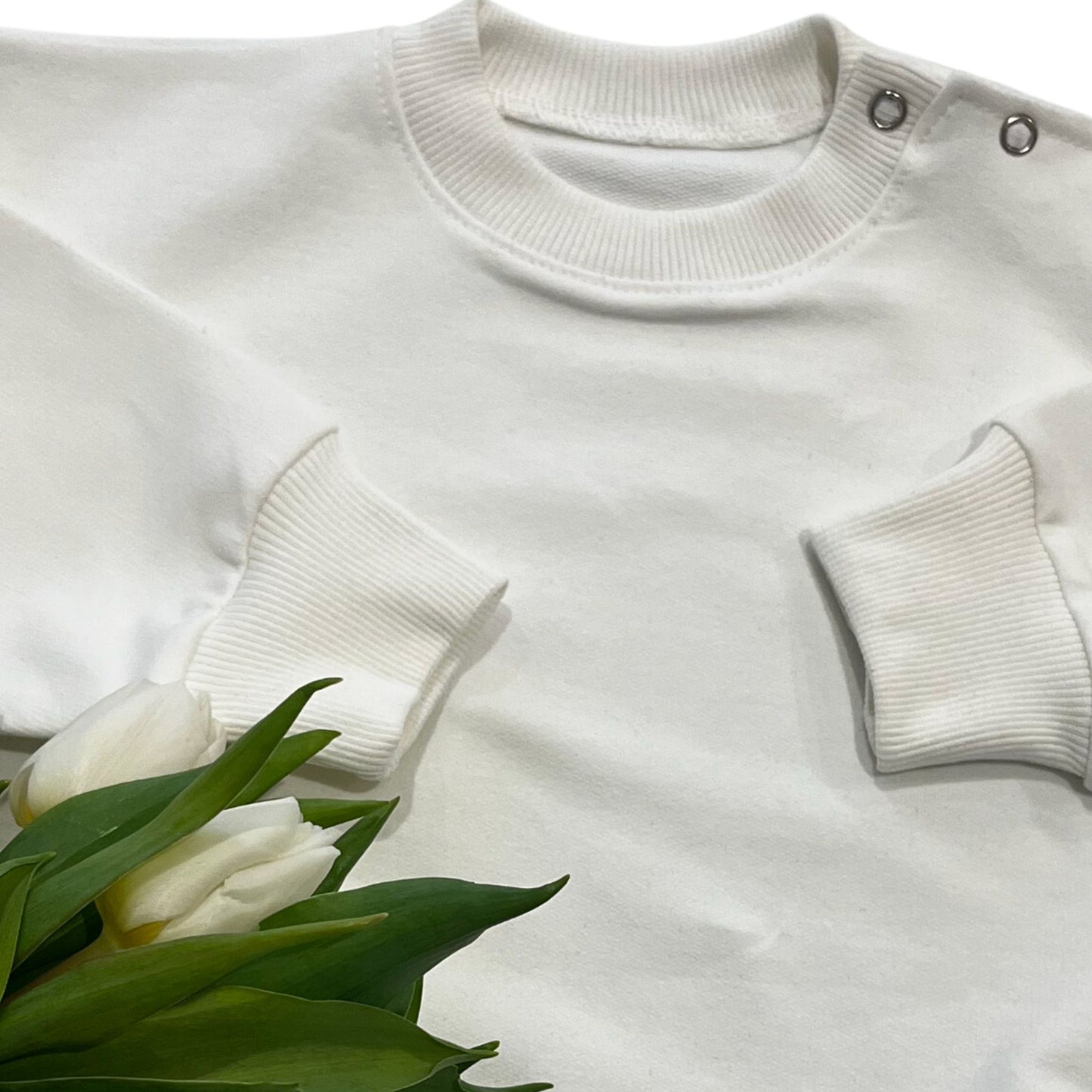 Unisex T-Shirt für Mädchen und Jungen. Premium-Qualität aus reiner Bio Baumwolle in Weiss