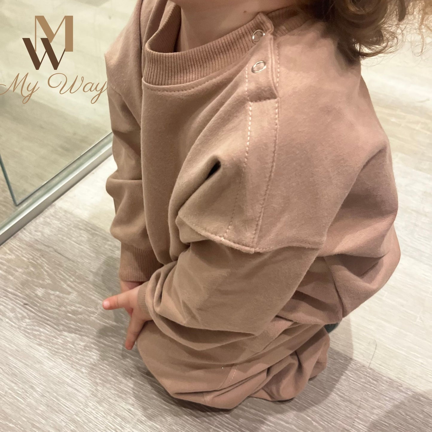 Oversize-Sweatshirt für Babys